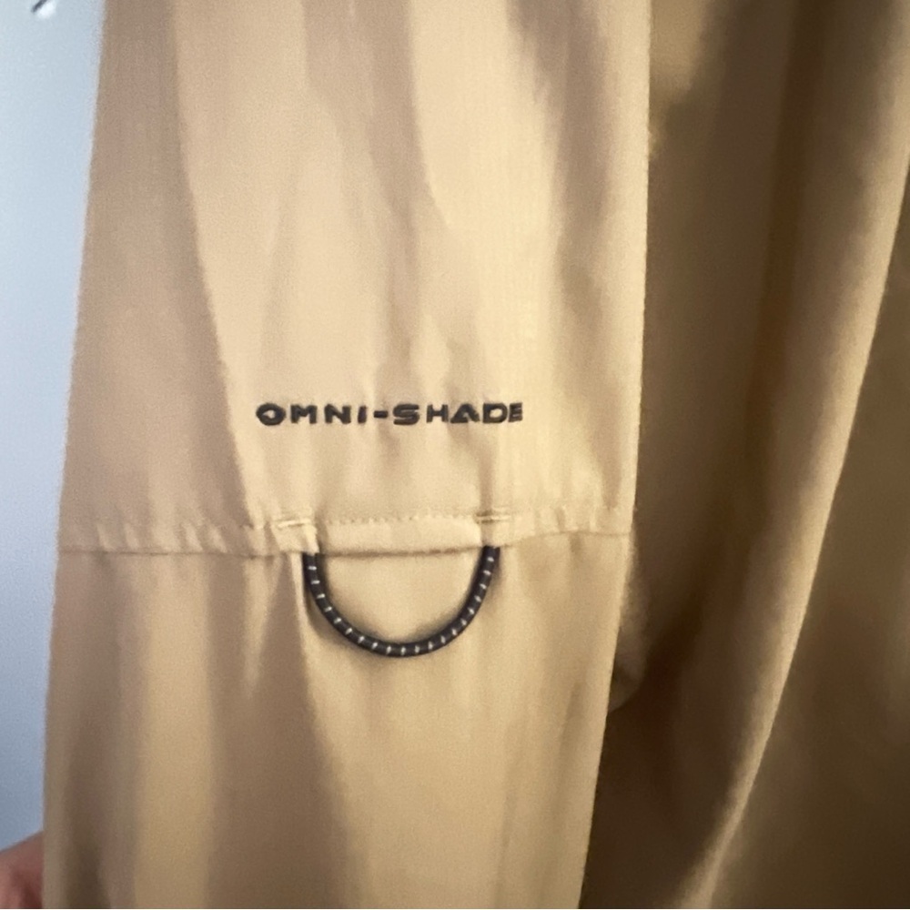 Columbia Tan Lightweight Utility Jacket Omni-Shade - Picture 11 of 14